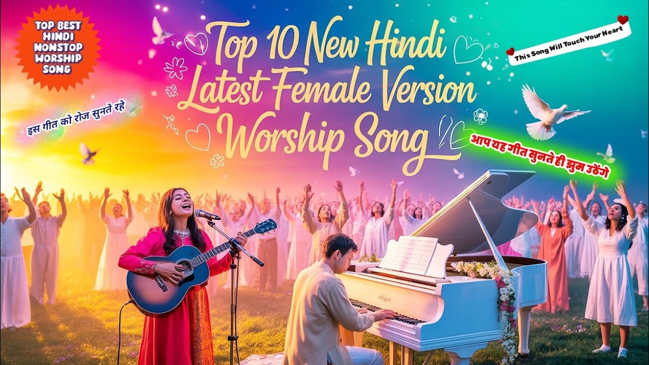 यीशु तु ही है मेरा प्रकाश | Top 10 New Jesus Hindi Latest Worship Song Of Female Version