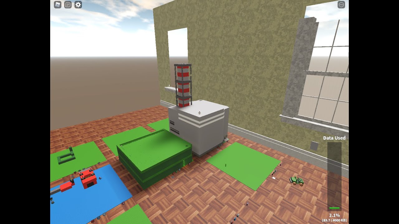 Welcome to roblox building Chernobyl Explosion 2