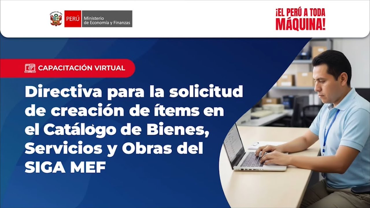 DGA: Directiva para la solicitud de creación de ítems en el Catálogo de Bienes, Servicios y Obras