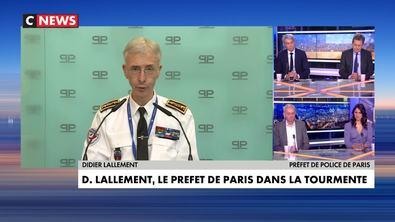 Didier Lallement, le pr&eacute;fet de Paris dans la tourmente