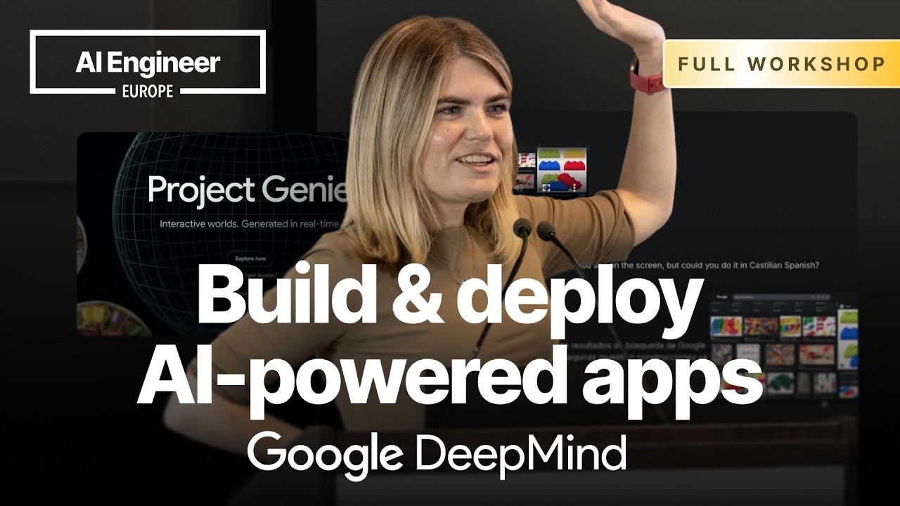 Build & deploy AI-powered apps &mdash; Paige Bailey, Google DeepMind