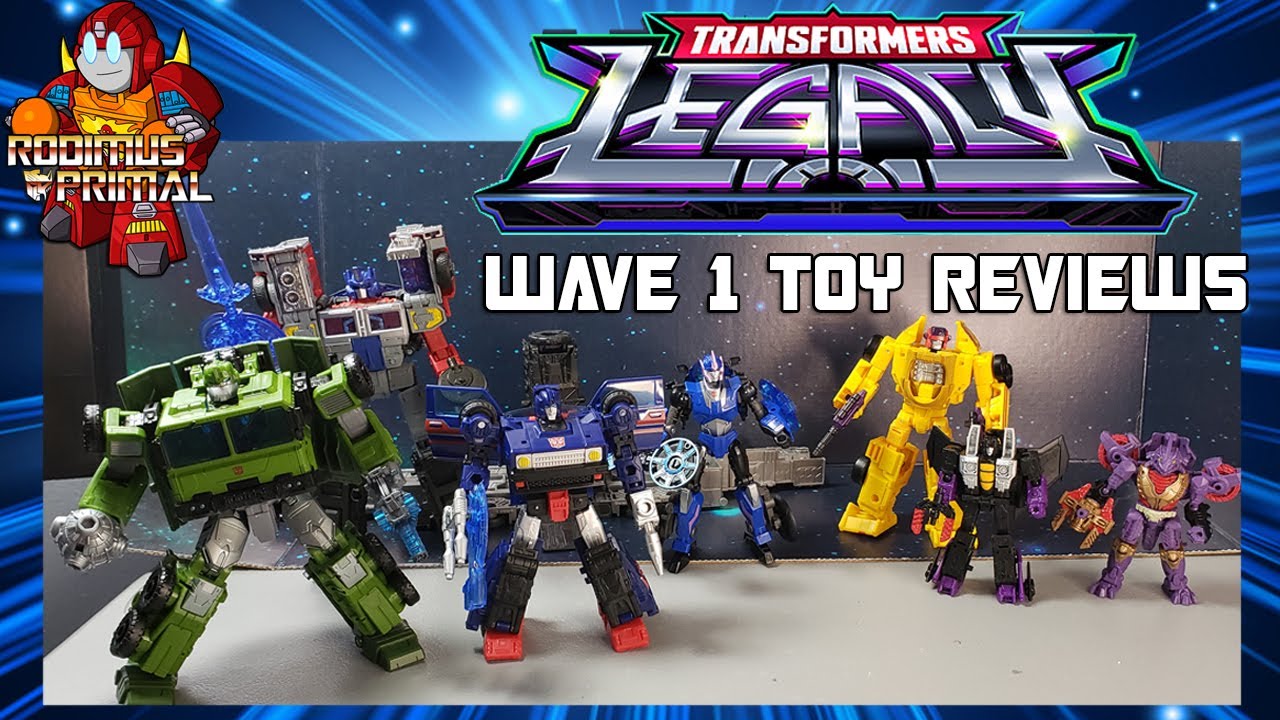 Transformers Legacy Wave 1 Review!