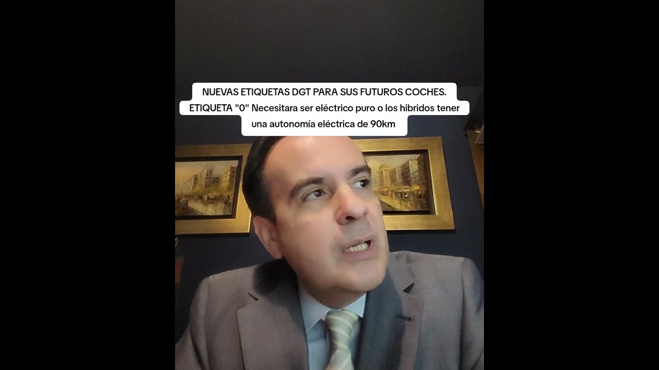 💥 PEGATINAS DGT: lo que NADIE te ha contado del cambio que llega en 2026