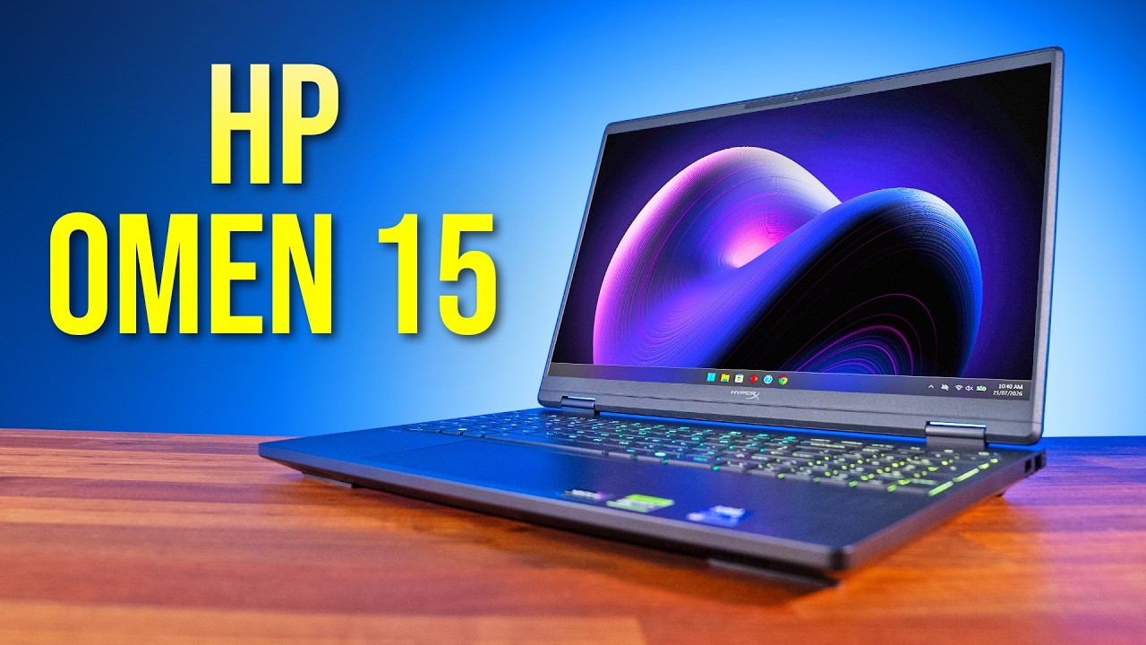 Обзор HP HyperX Omen 15 (2026): холодный и тихий, но какой ценой