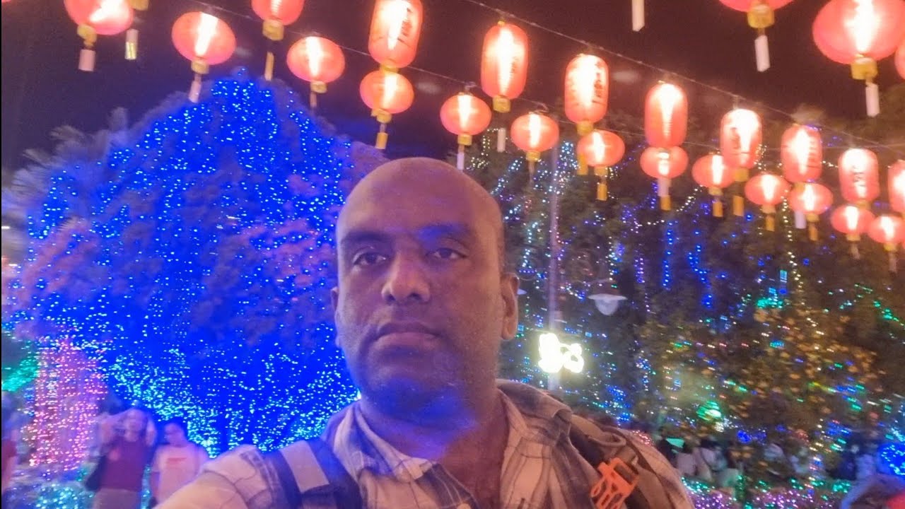 Kek Lok Si Temple Night Part 2. Important and Famous tourist places in Penang, Malaysia.