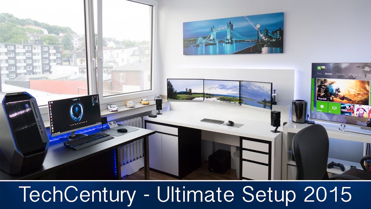 Ultimate Gaming & Editing Setup Tour Summer 2015 (TechCentury)