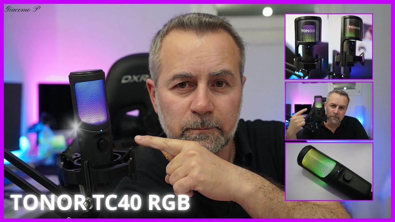 Tonor TC40 RGB - Miglior Microfono a basso costo - Best Buy