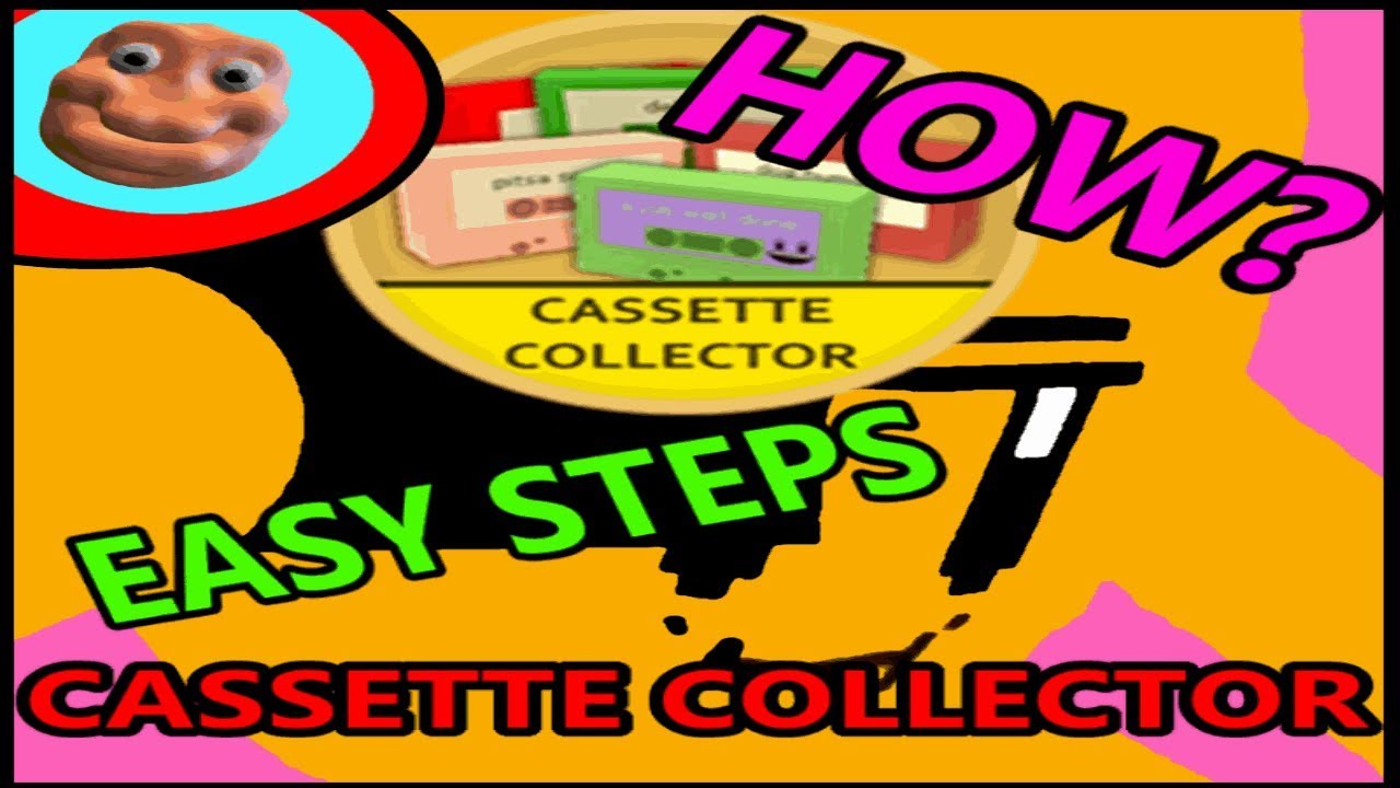 Roblox Cleaning Simulator Cassette Collector Badge!