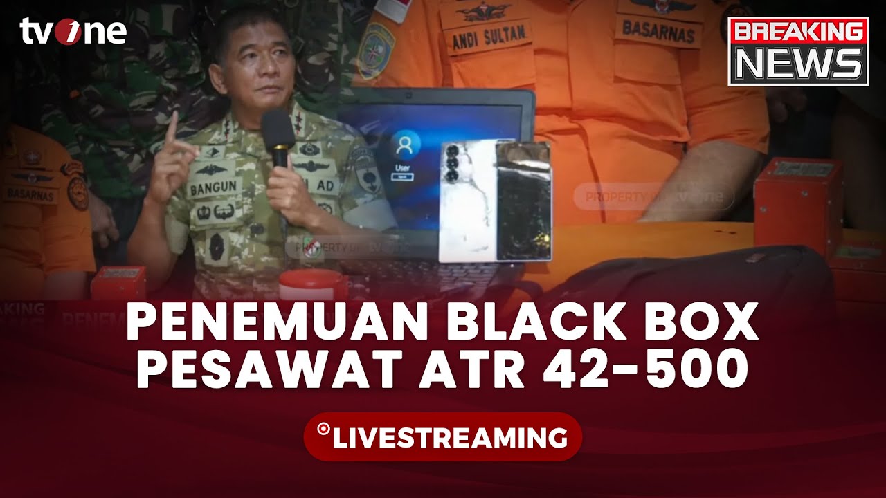 [BREAKING NEWS] Penemuan Black Box Pesawat ATR 42-500 | tvOne