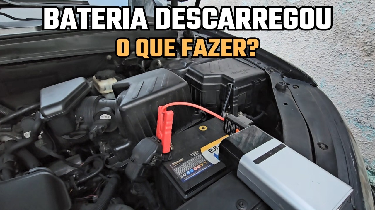 Bateria do carro descarregou? Veja o que fazer em 5 minutos!
