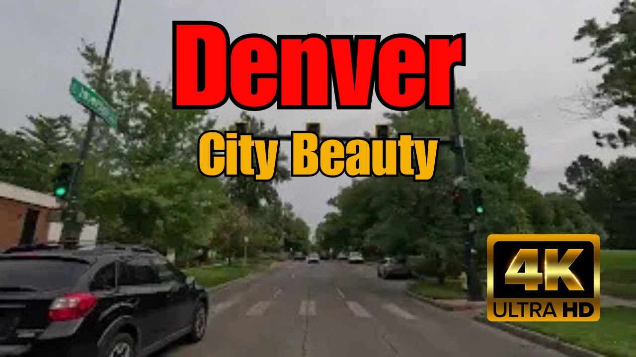 Drive Tour 4K | Cherry Hills Village to Central Denver | Relaxing Colorado Drive | 2026