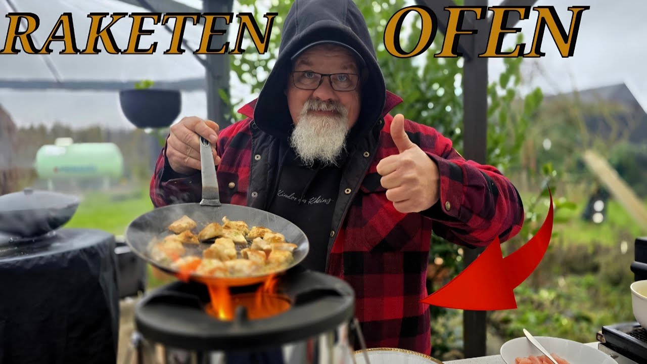Der Raketenofen Top oder Flop #cooking #smokegrill #food #outdoor #outdoorcooking #bbq #grillen 