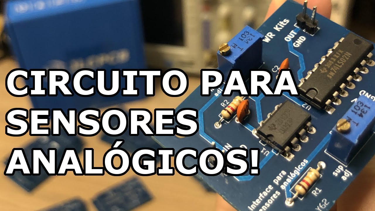 VEJA UM CIRCUITO PARA LEITURA DE SENSORES ANALÓGICOS EM PCB!