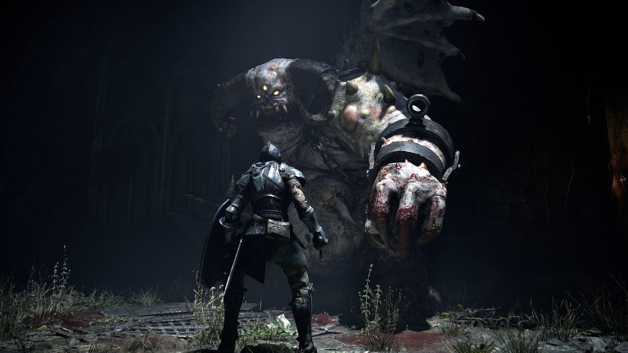 Demon's Souls Remake PS5 - Vanguard Demon Boss Fight
