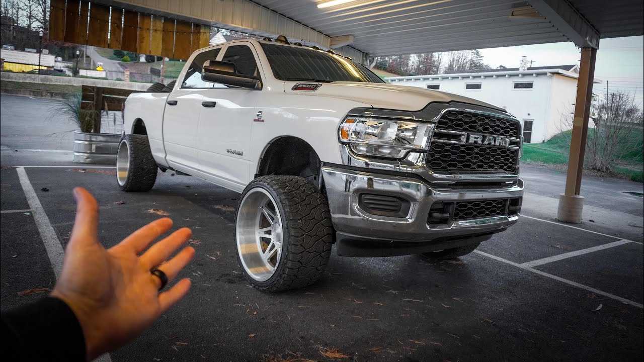 2022 RAM 2500 CUMMINS GETS MORE UPGRADES | 3.5” LIFT | 24x14 JTX FORGED