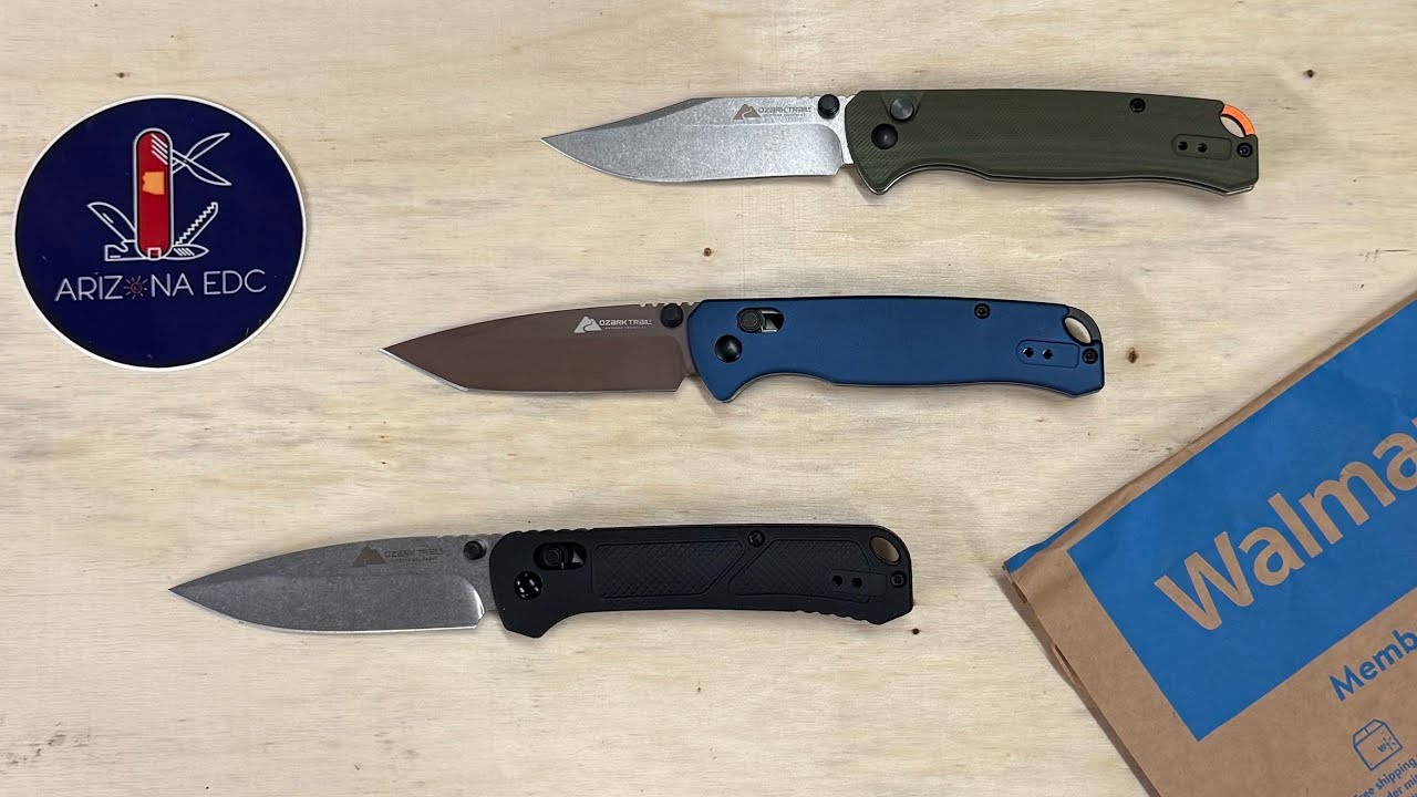 NEW OZARK TRAIL KNIVES, They’ve Done it AGAIN The Elevation, The Valor, & The Sonder only @ WALMART
