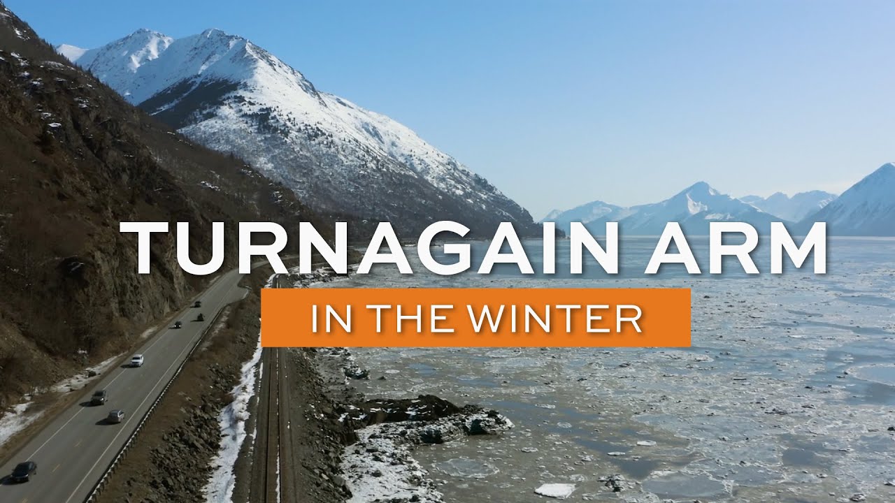 Turnagain Arm Driving Tour in the Winter