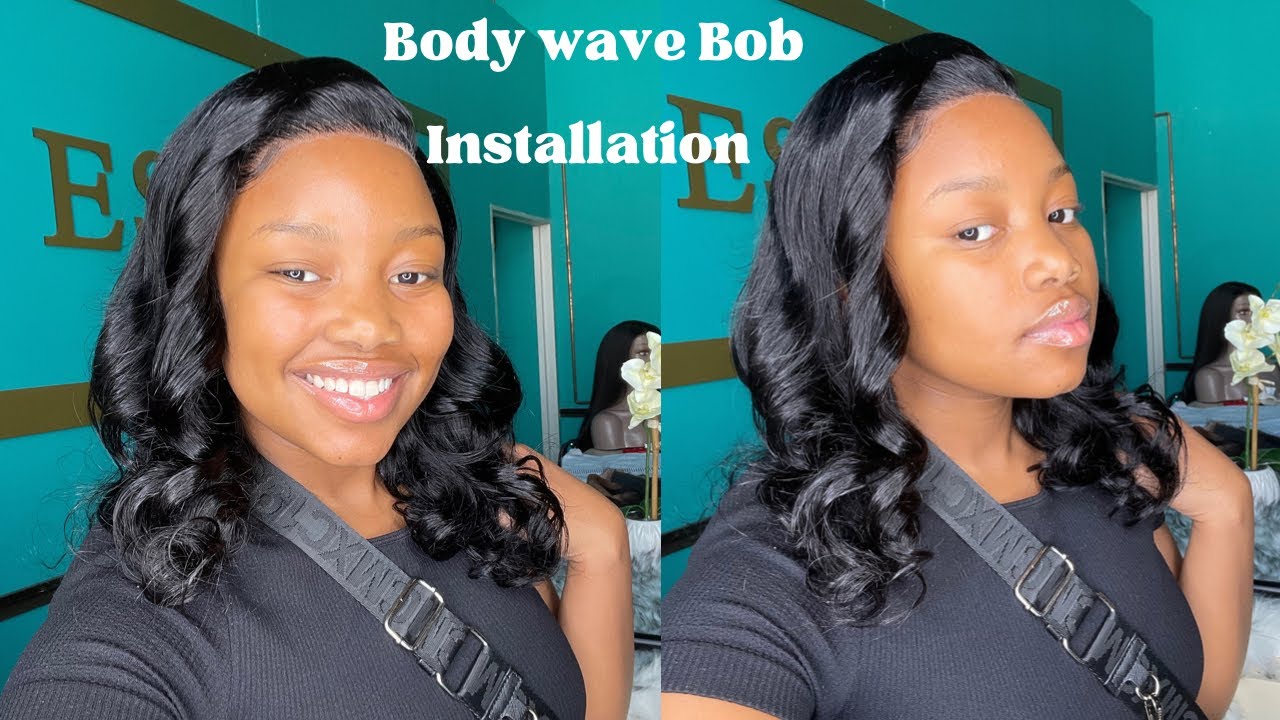 ONLY $99!| This Human HAIR is FLAWLESS! l Body Wave Bob Wig |ft.Wiggins Hair