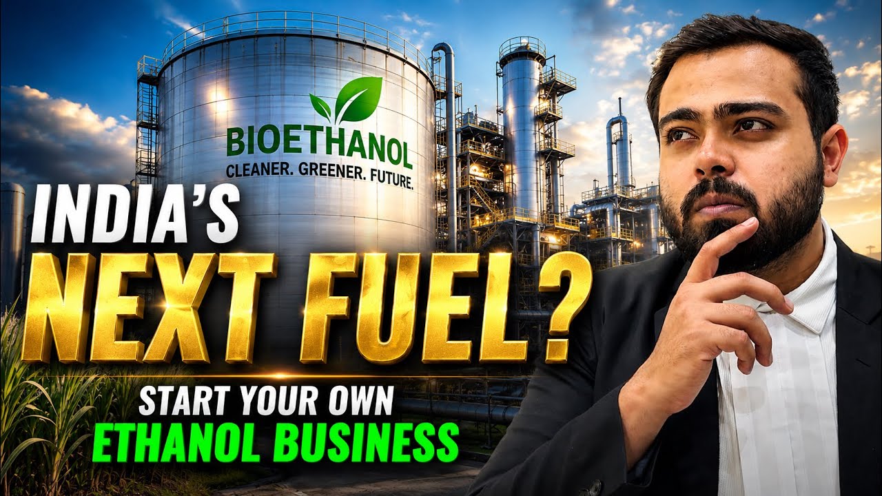 How to Start a Bioethanol Manufacturing Business in India 2026 | Complete Roadmap