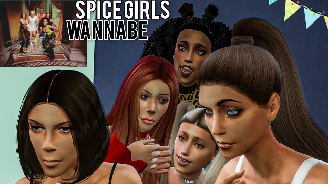 Spice Girls   Wannabe (Sims Lyrics Video)