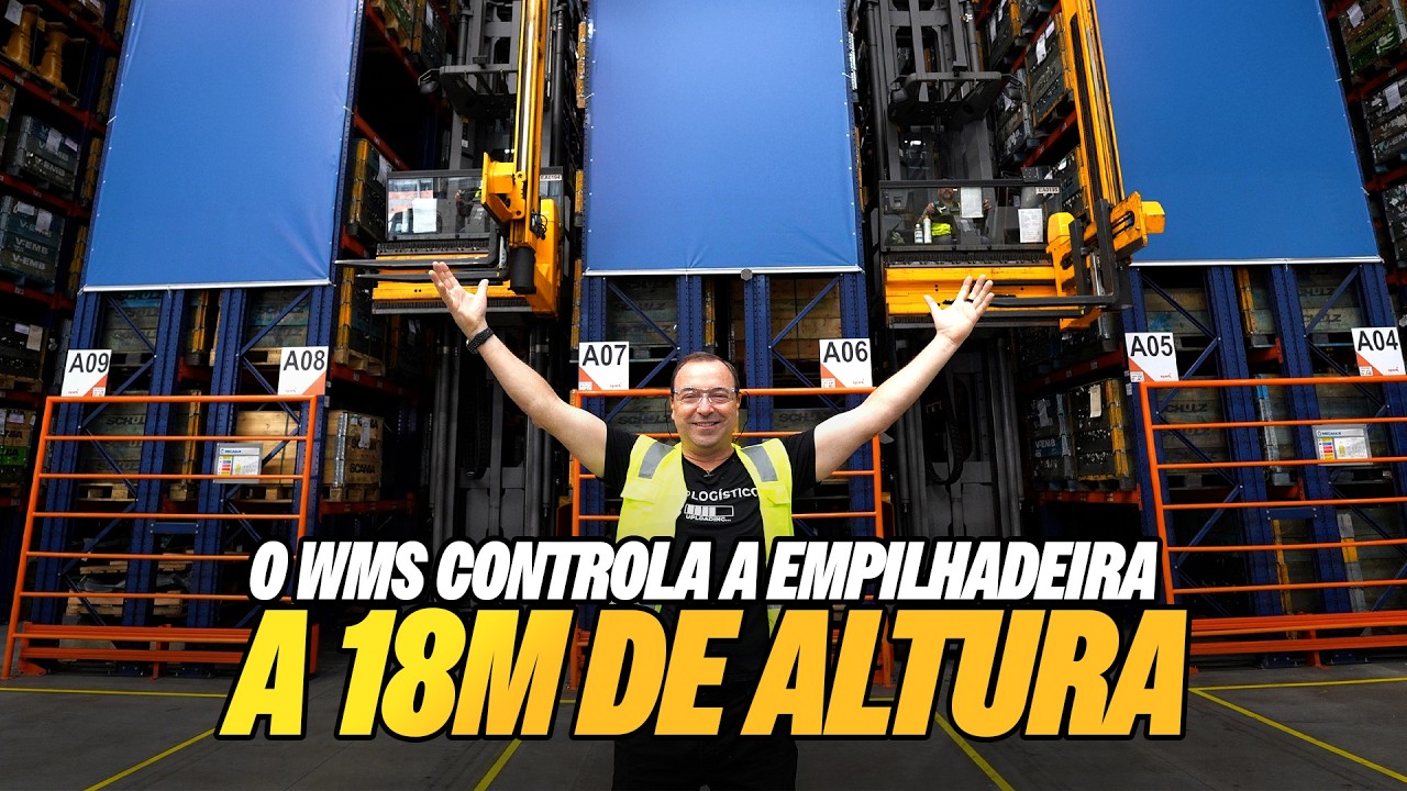 Adeus operador? Empilhadeira 100% controlada pelo WMS | Case Schulz