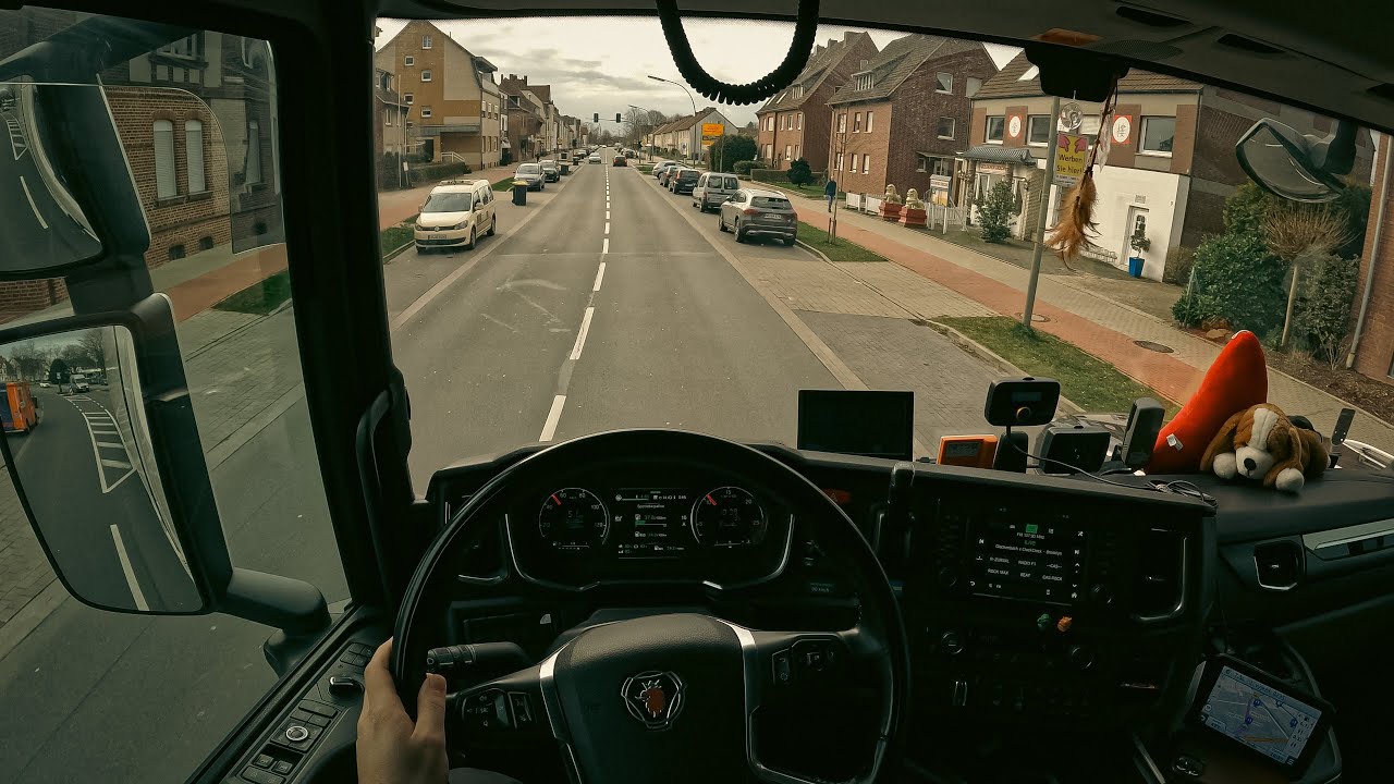 🇩🇪 POV Truck driving │SCANIA S450│ GERMANY │ via route 253 to Lüdinghausen