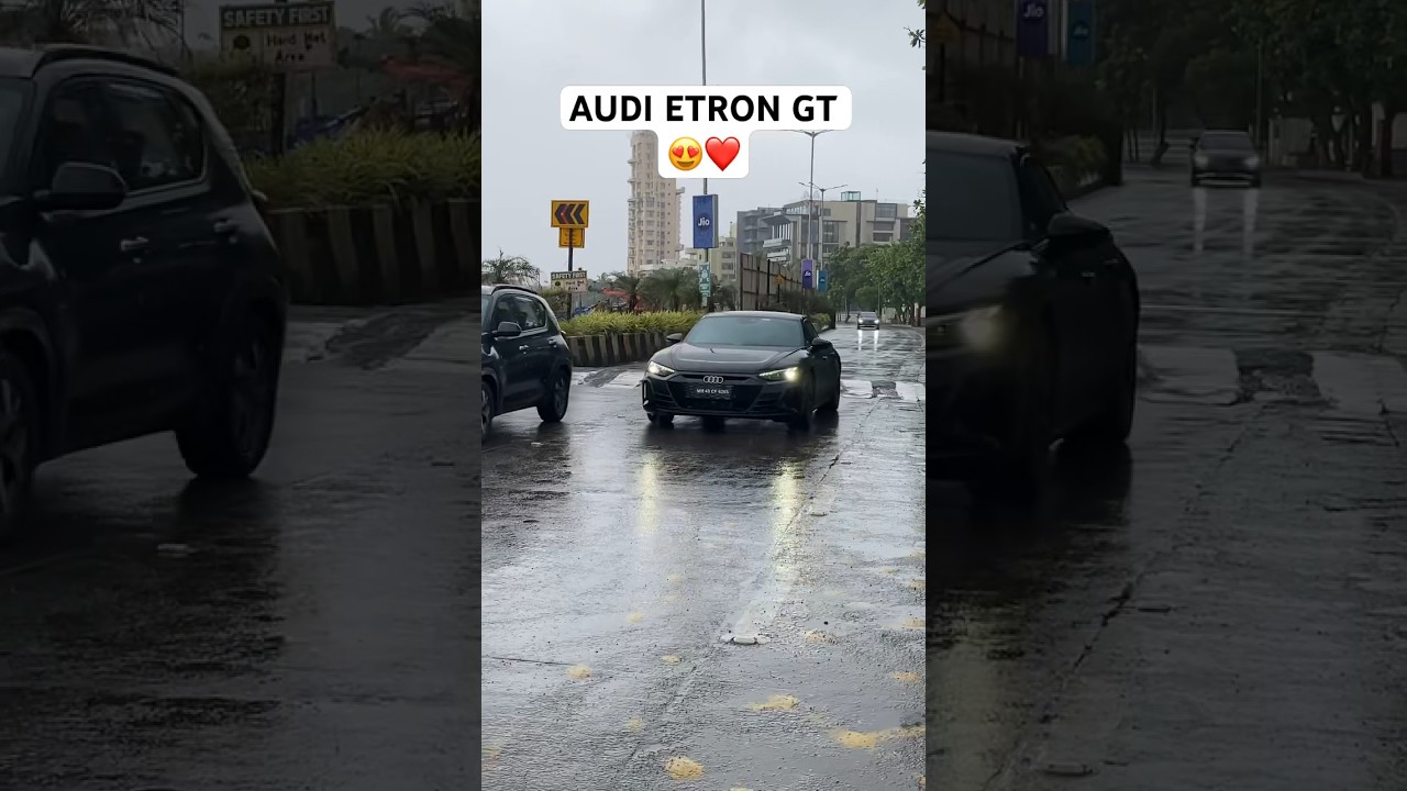 AUDI ETRON GT 😍❤️ #audi #audietron #mumbai