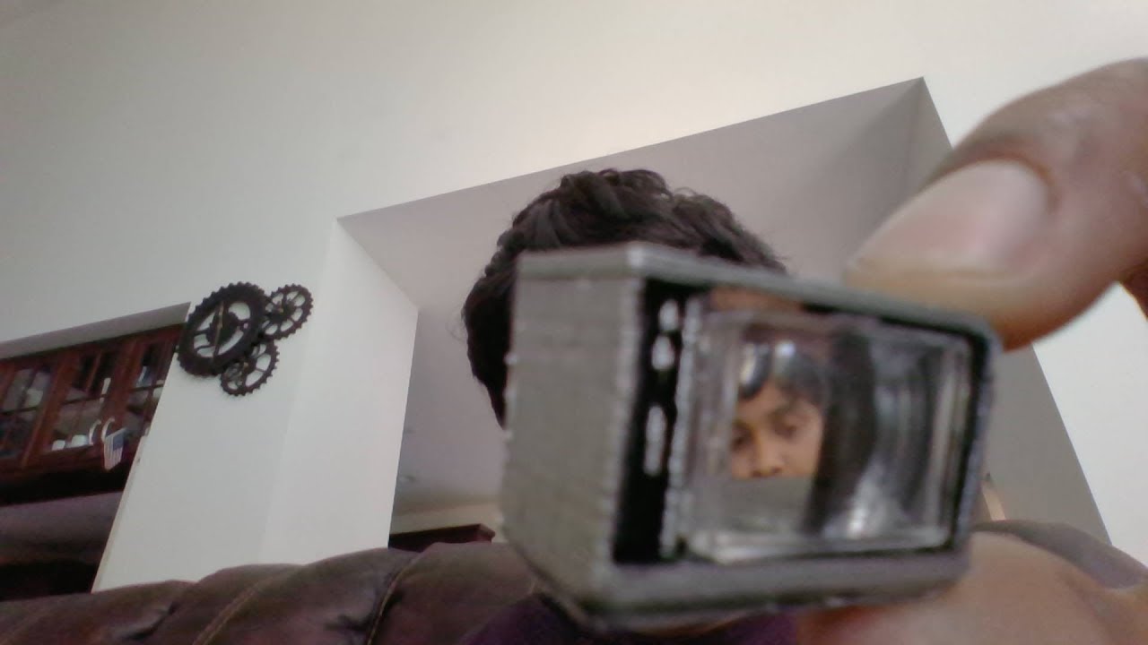 3d printed working mini tv