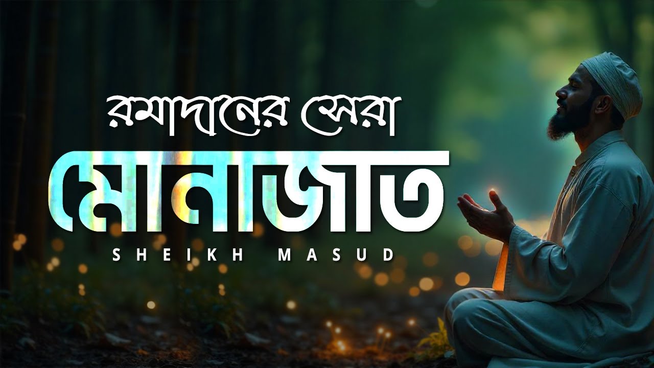রমাদানের সেরা মোনাজাত। Best Prayer of Ramadan by Sheikh Masud