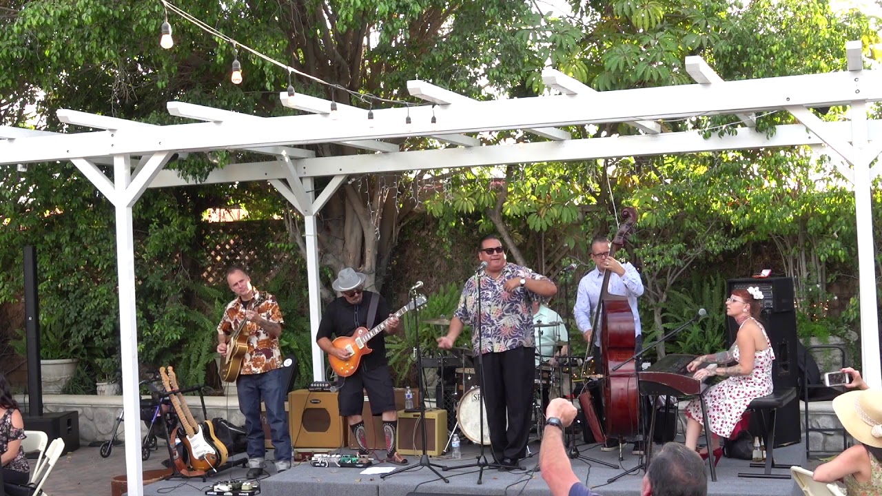 Kid Ramos, Tommy Harkenrider, Big Sandy - Open Up Your Backdoor  2018-07-21 Orange, CA