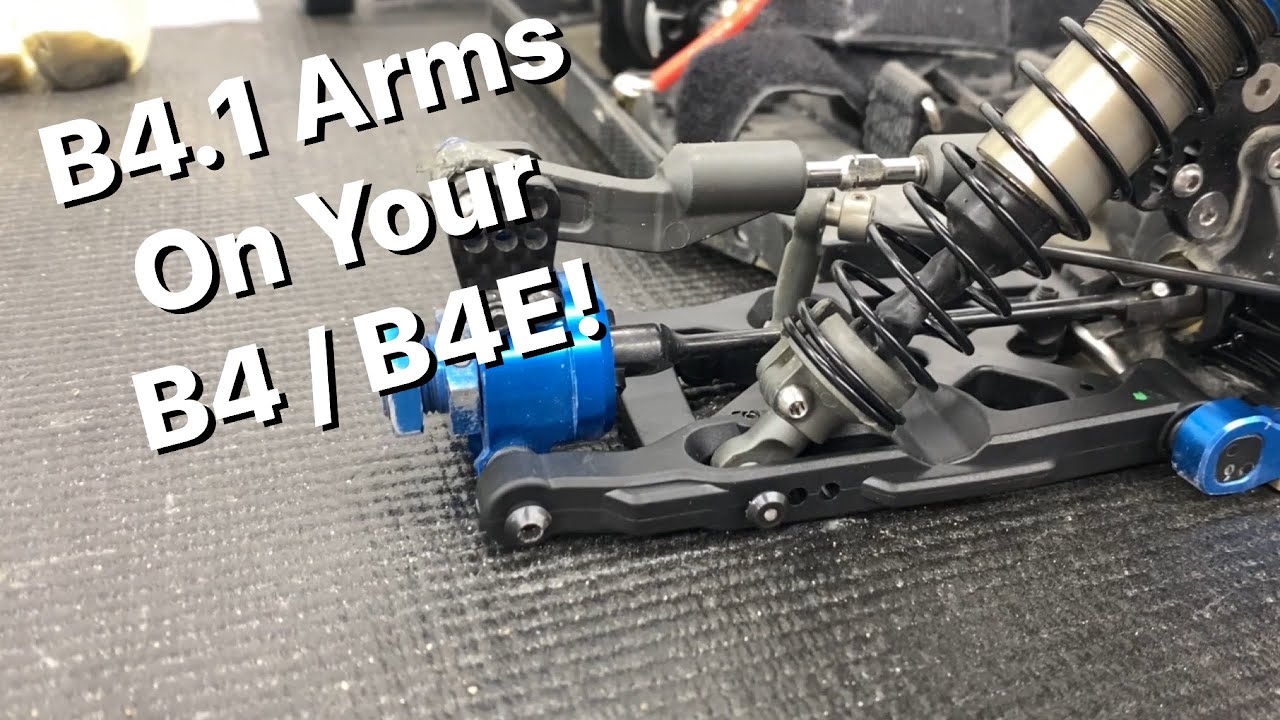 B4.1 arms on your B4 / B4E!