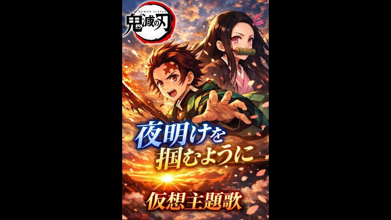 夜明けを掴むように｜【鬼滅の刃】仮想主題歌フル映像