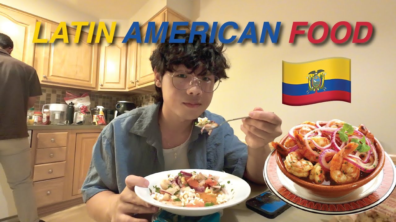 Making Latin American Food | Peru vs. Ecuador | Ceviché | College Student
