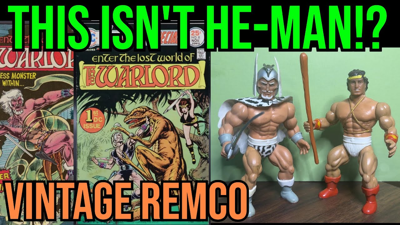 Warlord and Hercules Vintage Remco Action Figures Spotlight