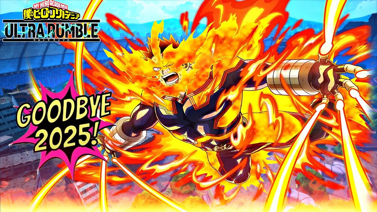 ENDEAVOR ENDING OFF 2025 STRONG IN My Hero Ultra Rumble