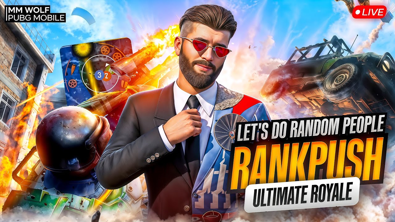 ELIMINATION RANK TOP 1 LOBBIES | RUSH GAMEPLAY HOT DROP FIGHT's | ULTIMATE ROYALE | mmWOLF LIVE