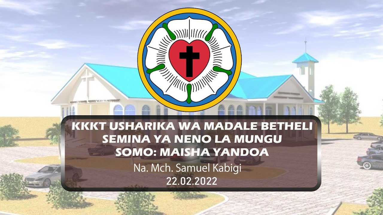 #LIVE: DAY 3 | KKKT MADALE BETHELI | SOMO: MAISHA YA NDOA | Na. MCH. SAMUEL KABIGI