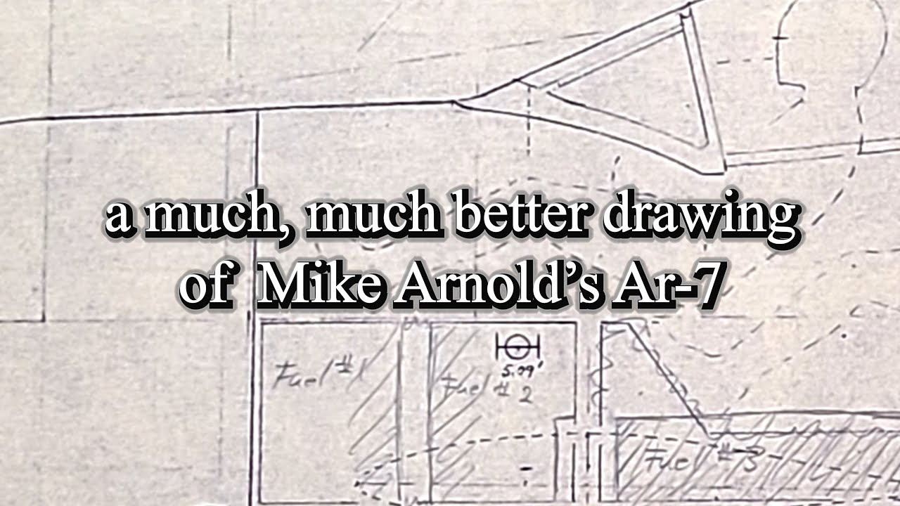 the BEST Arnold Ar-7 drawing