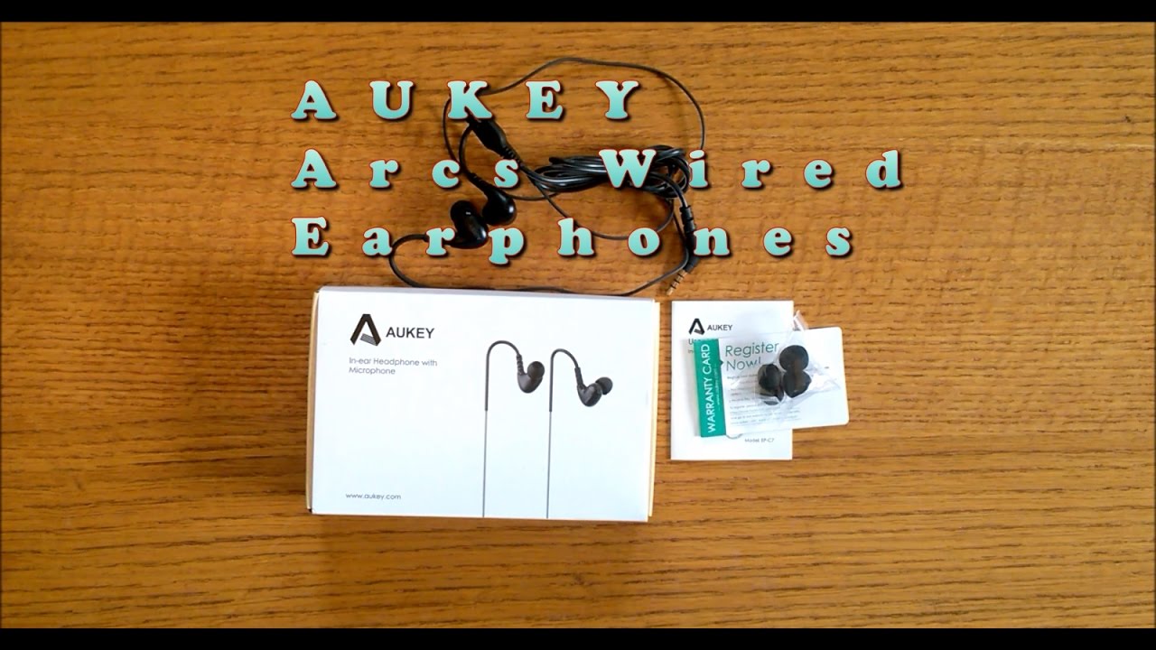 AUKEY Arcs WIRED earphones
