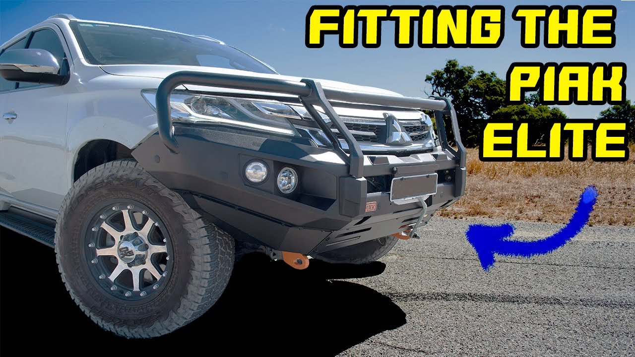 Fitting the NEW PIAK Elite Winch Bar - How to Align a Bar