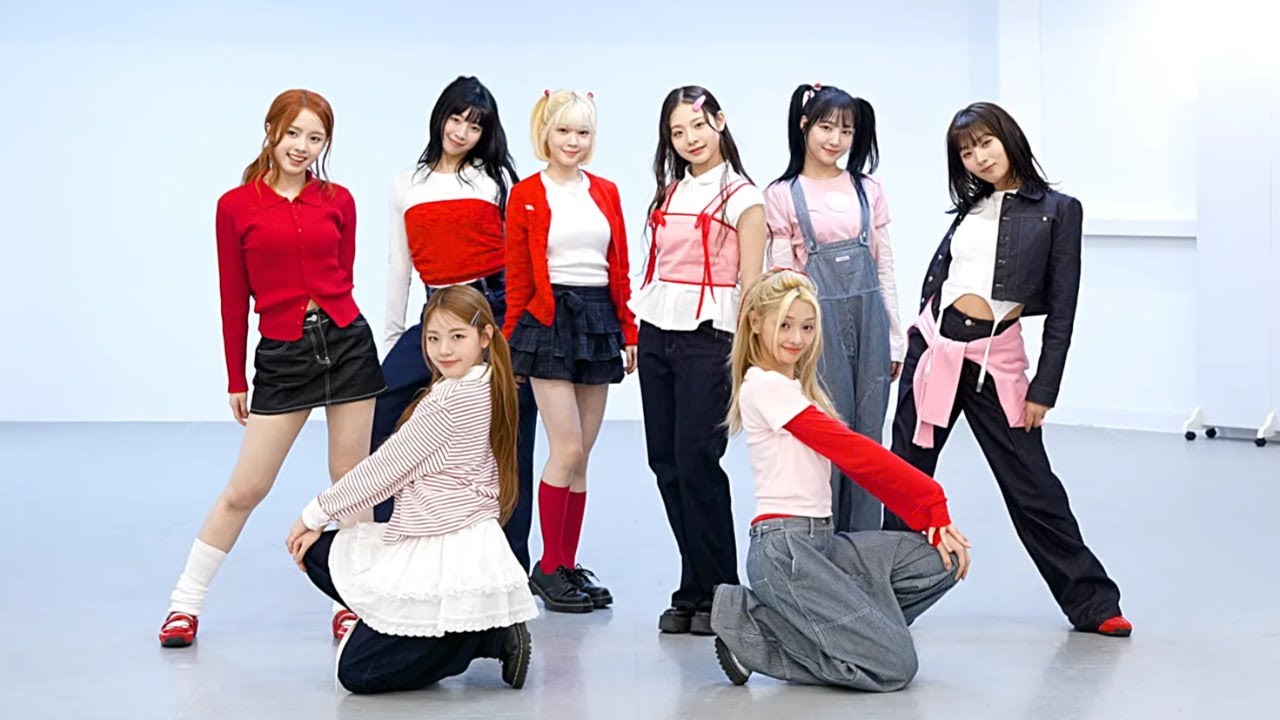 UNIS - 'SWICY' Dance Practice [MIRRORED]