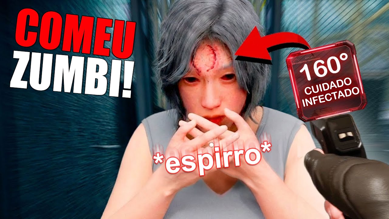 Ela COMEU UM ZUMBI! (Quarantine Zone: The Last Check)
