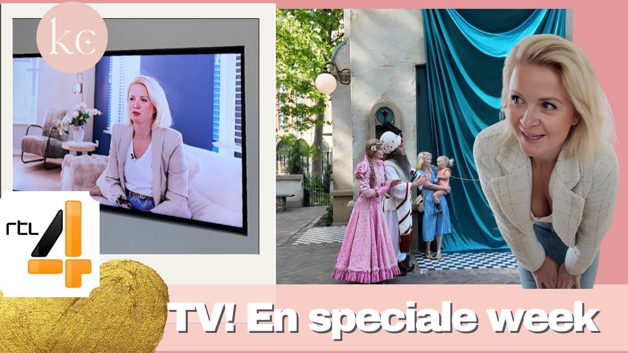 SPECIALE WEEK! Opening Efteling sprookje, op TV Eigen Huis & Tuin RTL 4 | Kellycaresse Momlife VLOG