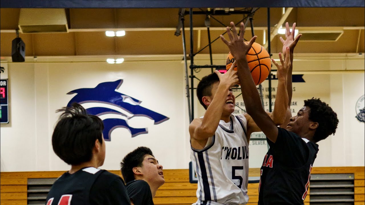 Northwood vs Ayala High School Freshman BasketballGame.