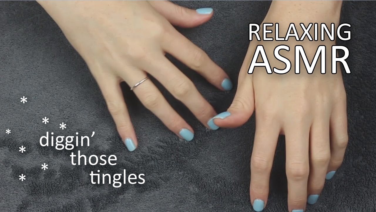ASMR hand movements (🎧 soft hand brushing movements, fabric sounds, fur, no talking)