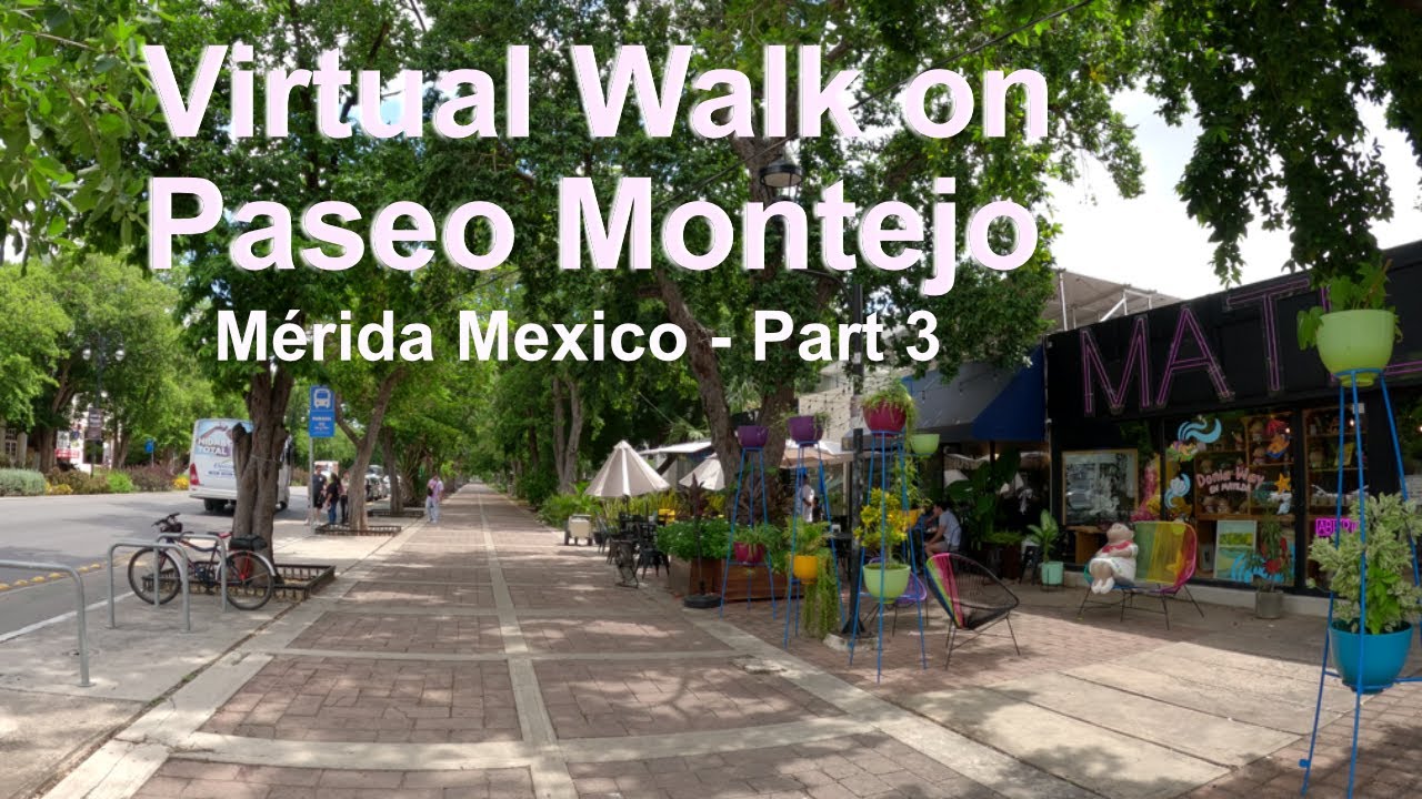 Virtual Walking Tour: Paseo de Montejo Part 3 | M&eacute;rida, Yucat&aacute;n Mexico  #travel #walking #mexico