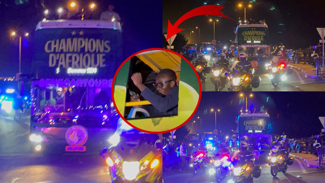 En Direct l’arrivée des Lions AiBD-Oh Ndeysane Lou Daw Yaram les Joueurs Son Entre de Saluer les Sup
