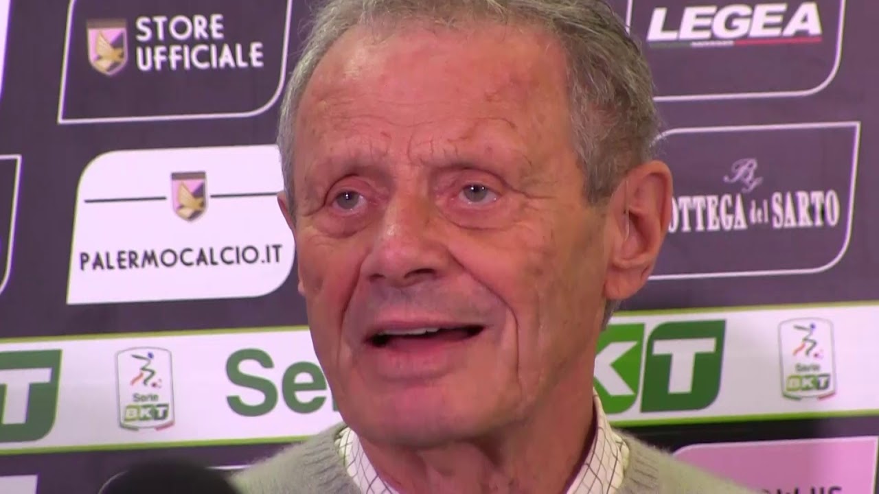 Zamparini discorso di commiato dal Palermo. 4 Dicembre 2018