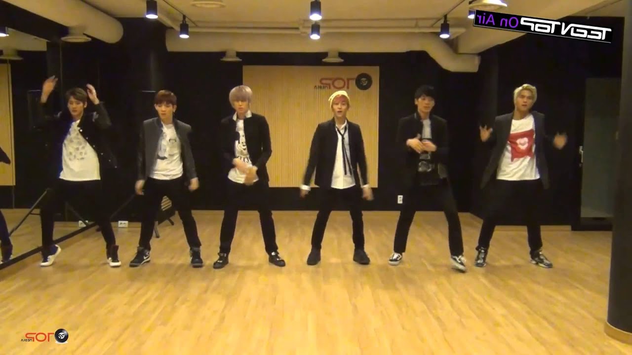 Teen Top 'Rocking' mirrored Dance Practice