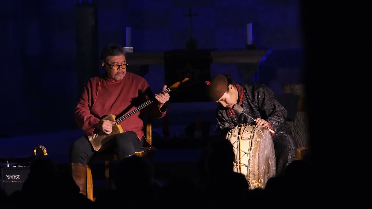 Huun Huur Tu - Camel Caravan Drivers | Live acoustic concert in the Abbey Of Romainmôtier